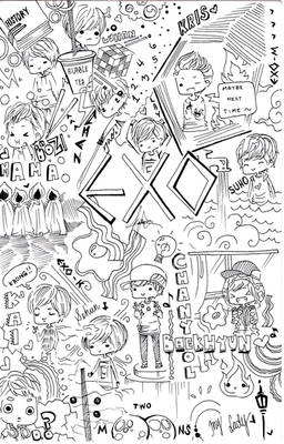 EXO doodle