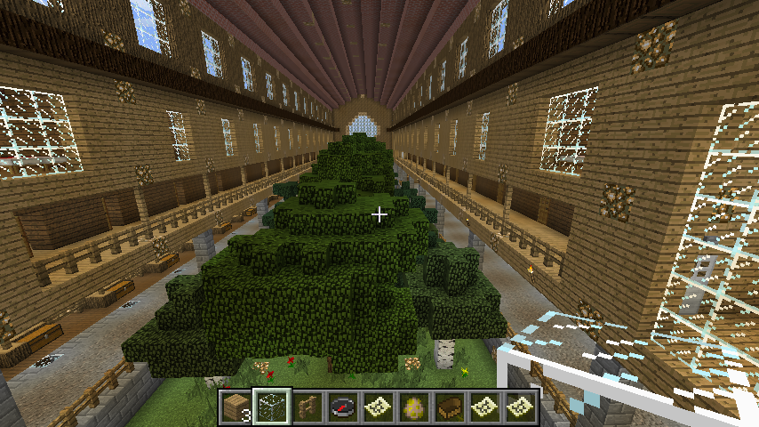 Barn Minecraft Inside