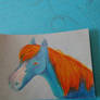 Horse mini art