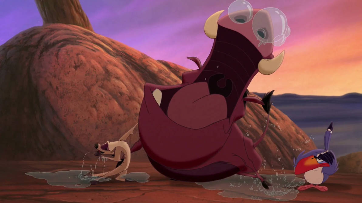 Timon and Pumbaa Crying (1080p60FPS Version) by KovuTVDistribution on ...