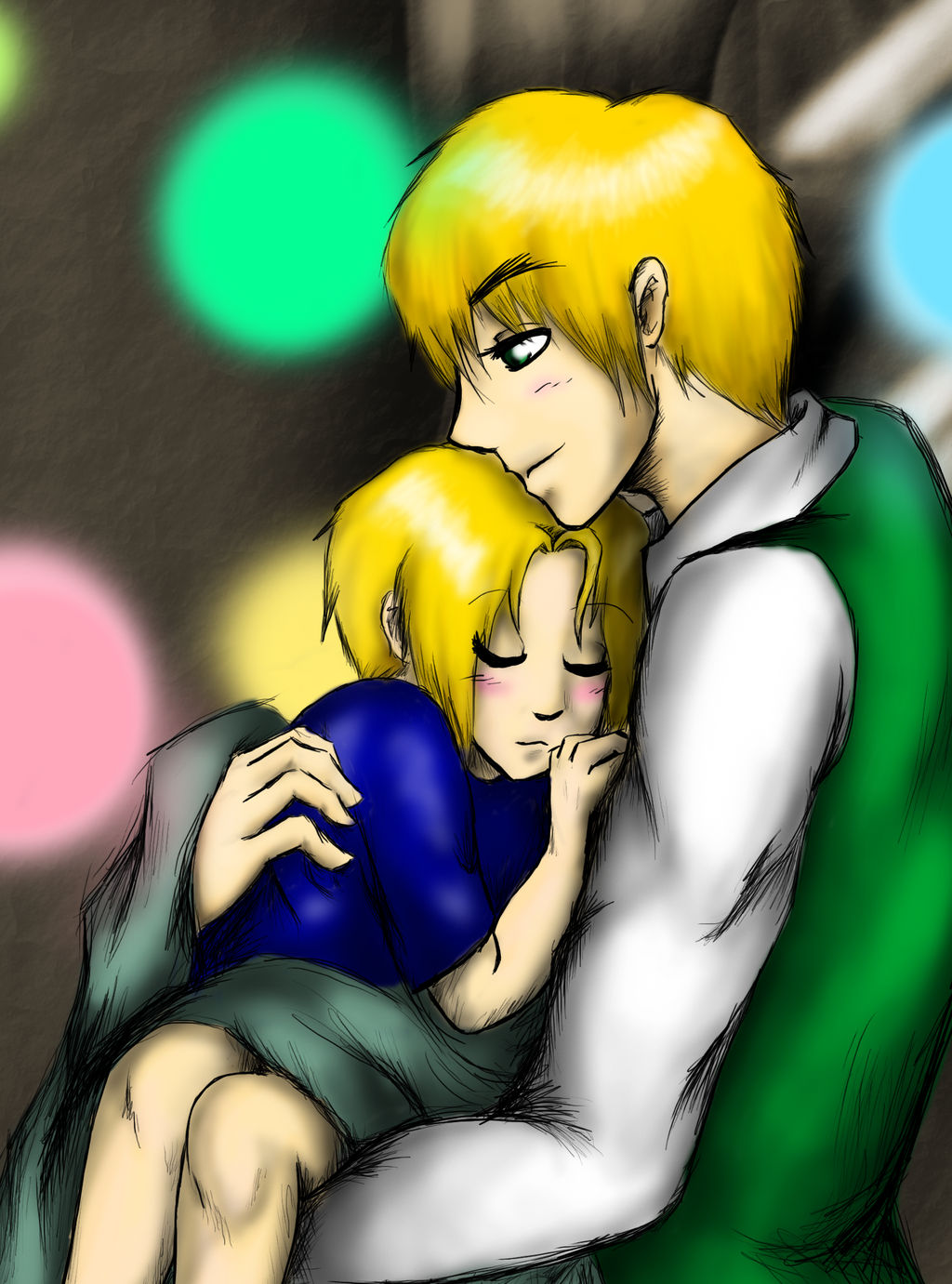 Cuddle Color Cuddle Color by ArtOfDoom on DeviantArt