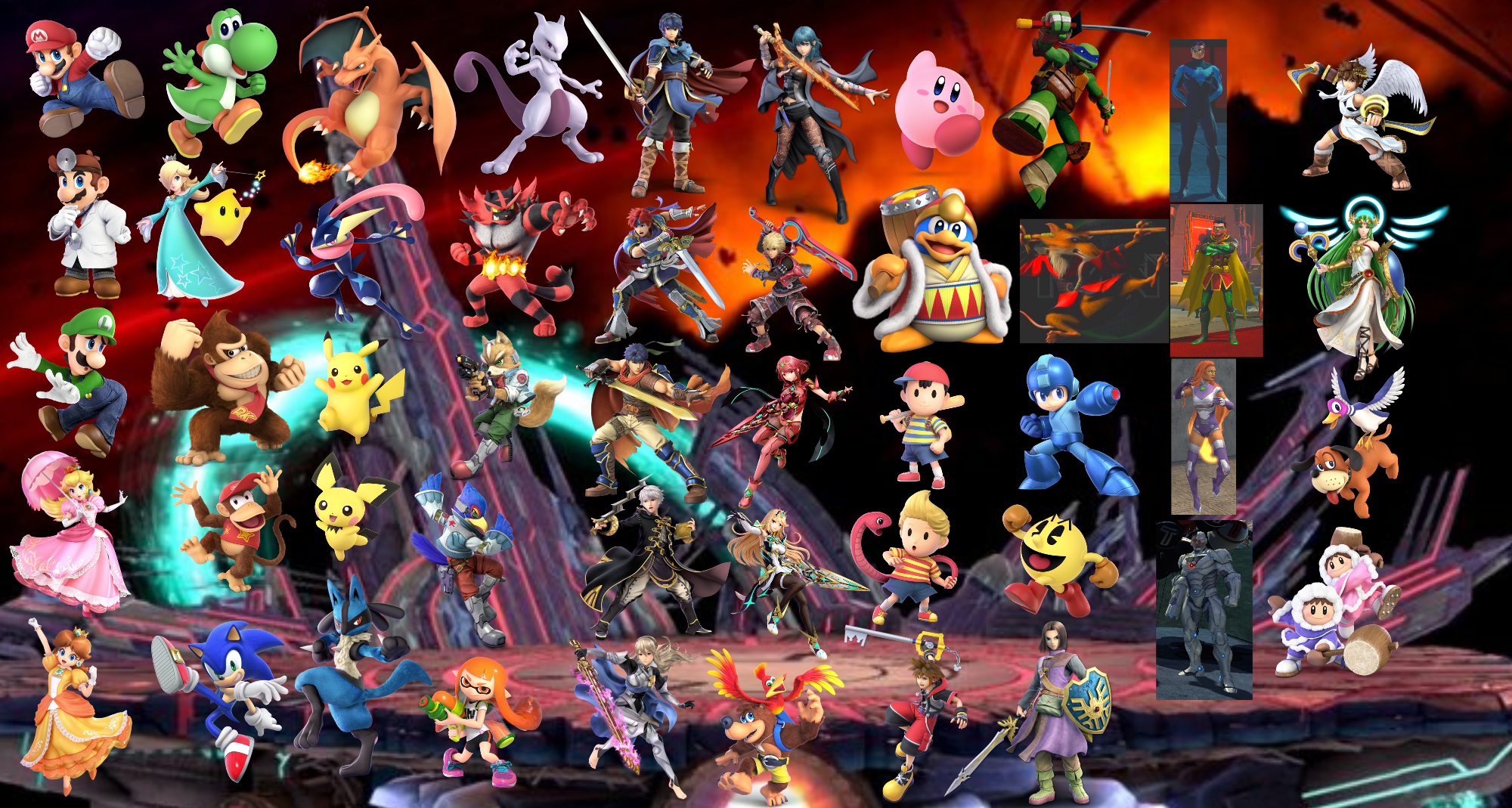 Super Smash Bros. Crusade render by TheGamingRenderer on DeviantArt