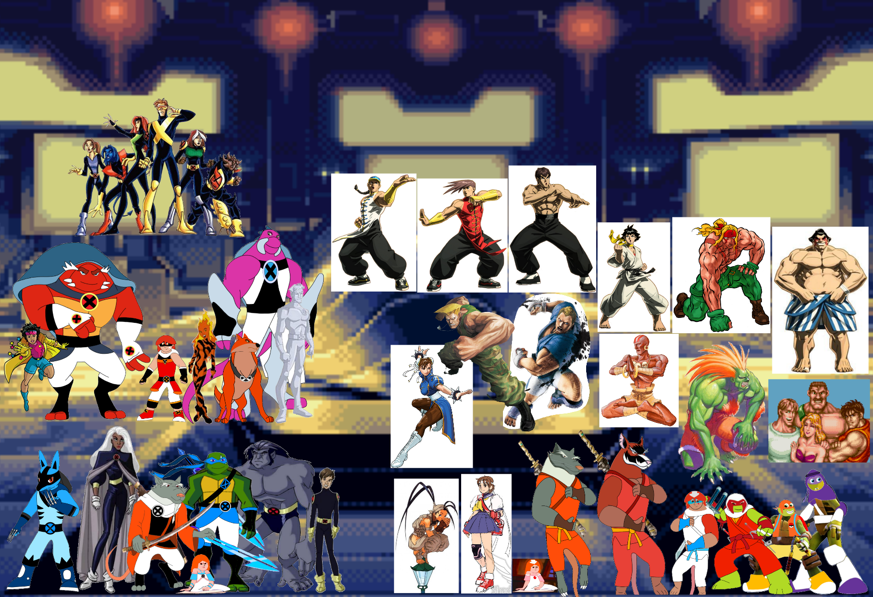 Street Fighter x All Capcom by SuperSaiyanCrash on DeviantArt