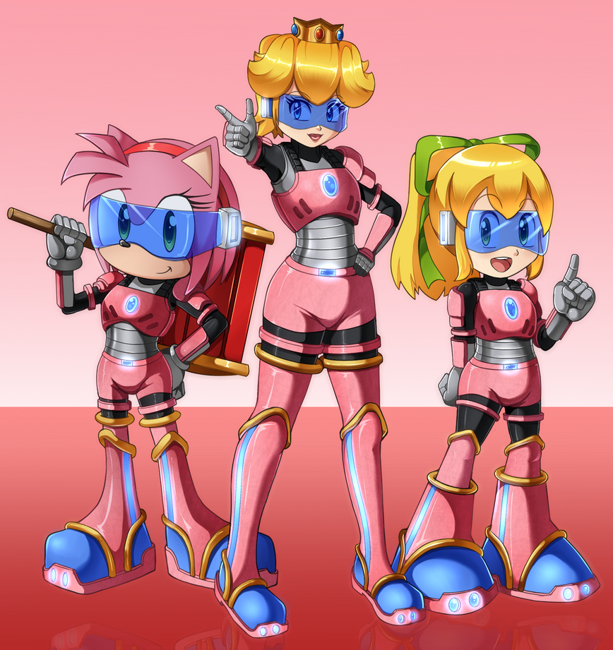 Pink Team Unity commission: team pink by Razorkun on DeviantArt