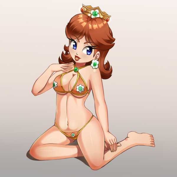 Mario Princess Daisy Bikini nude pic, sex photos Mario Princess Daisy Bikin...