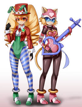 Commission: mega duo