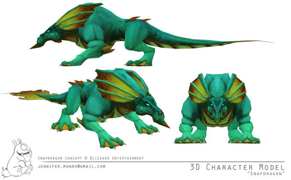 Snapdragon Character Model by jornumgandr on DeviantArt