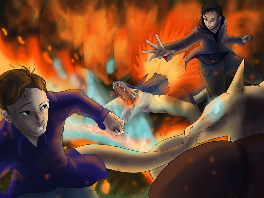 Pokemon Rivalry by ShadowHellfire on DeviantArt