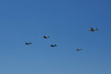 B-25 Formation