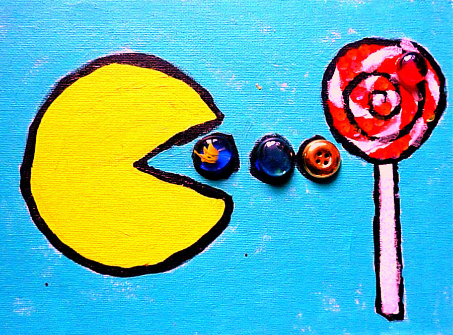 Candy Raver Pac Man Candy Pacman by Lotjun on DeviantArt