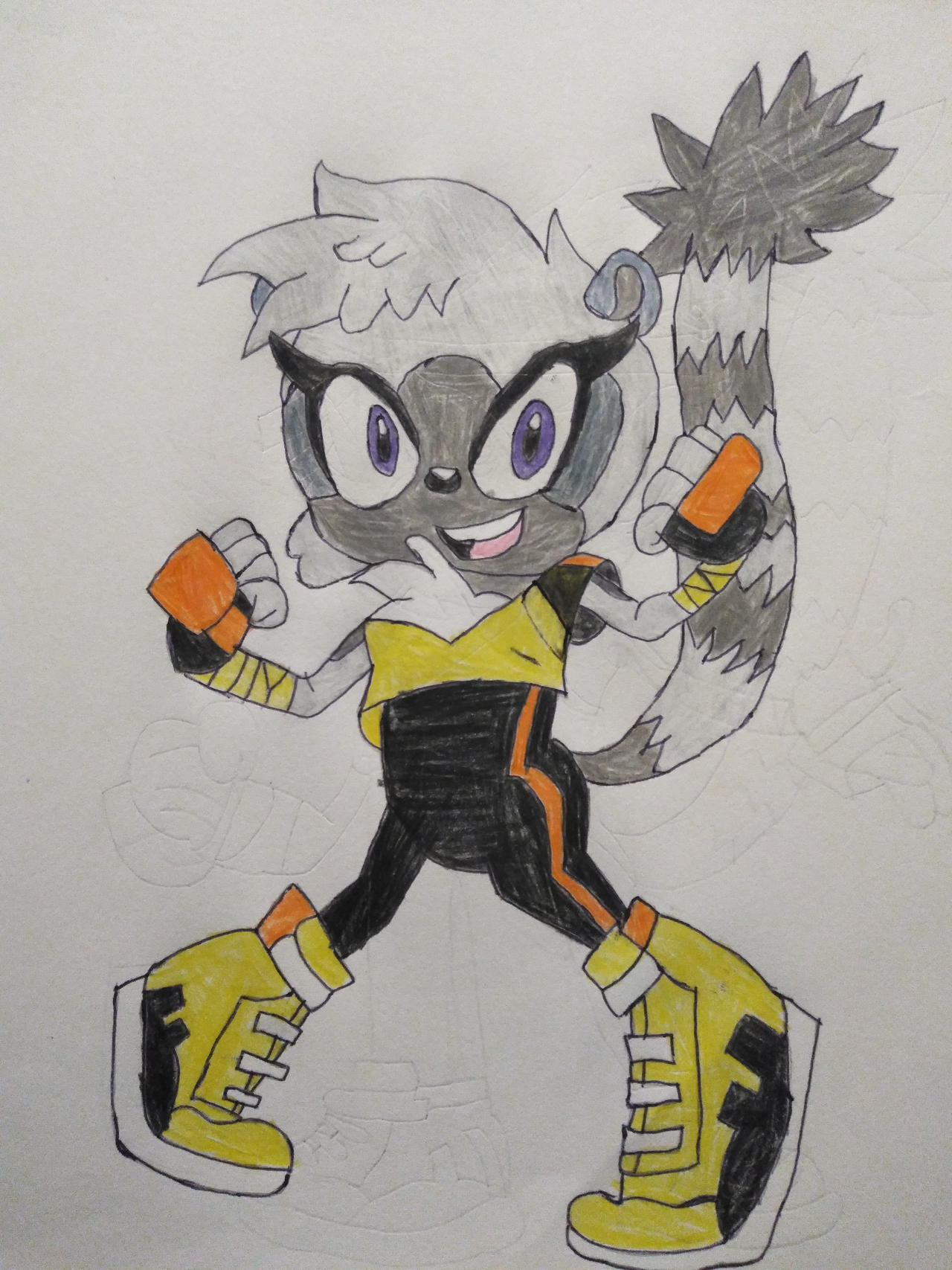 Tangle the lemur by SonicKing2988 on DeviantArt