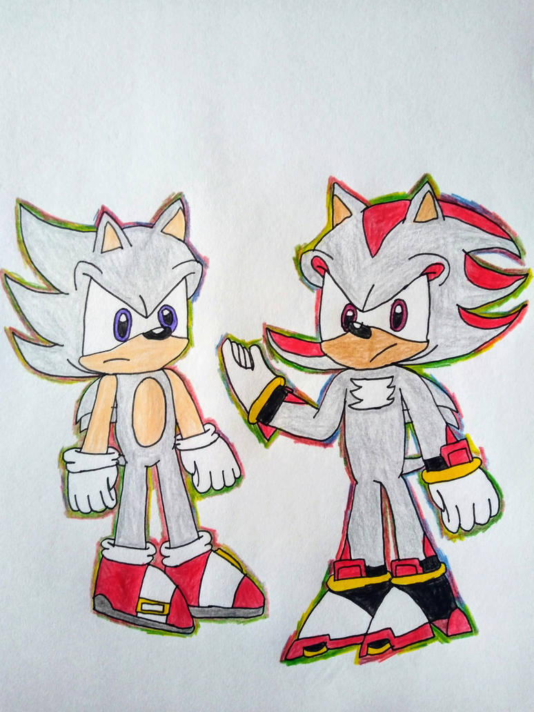 HOW TO DRAW: Hyper Sonic + Hyper Shadow + Hyper Silver = ? What Is The  Outcome? 