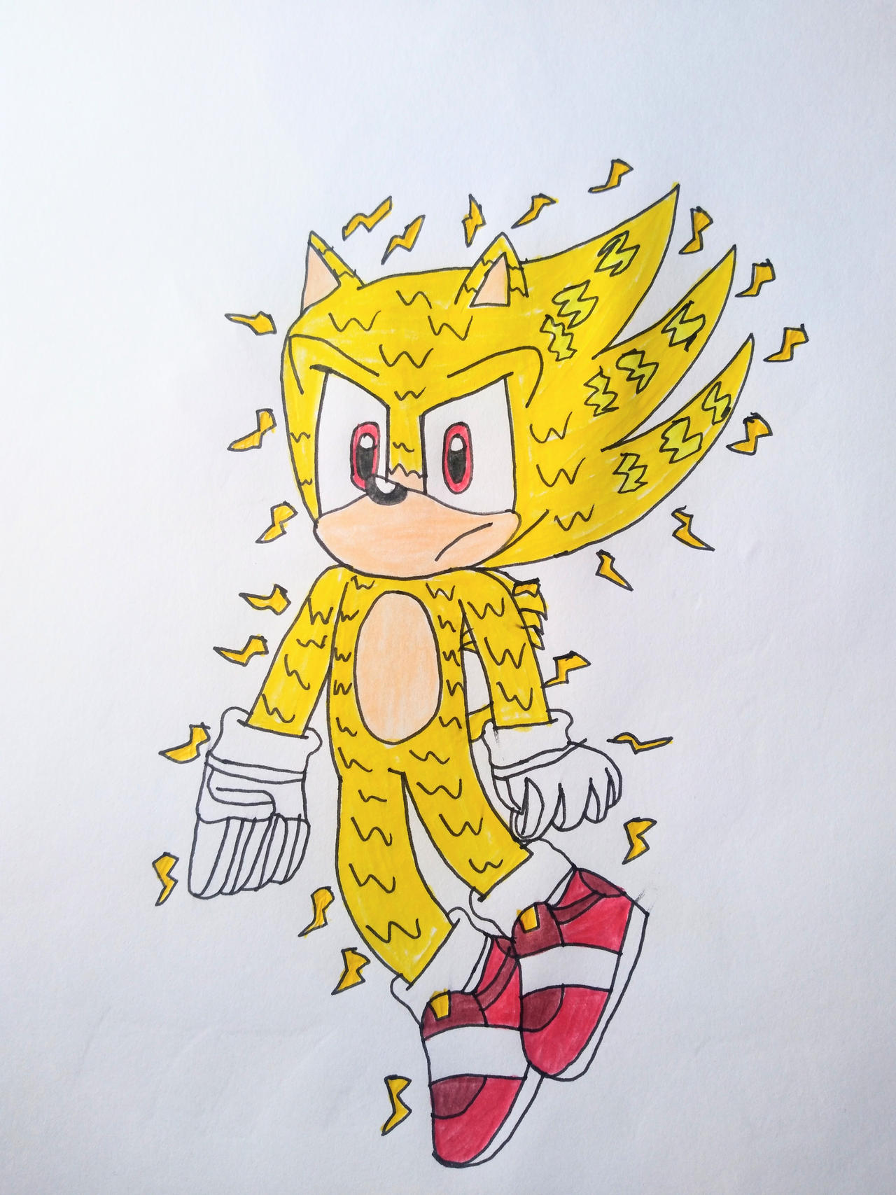 Seba Illustrate on X: #SonicMovie2 #SonicTheHedgehog #SEGA音  #supersonicmovie super sonic movie in the style of my old (lost) drawings  I'm testing a new drawing app *#ParamountPlus #SONIC #sonicart   / X