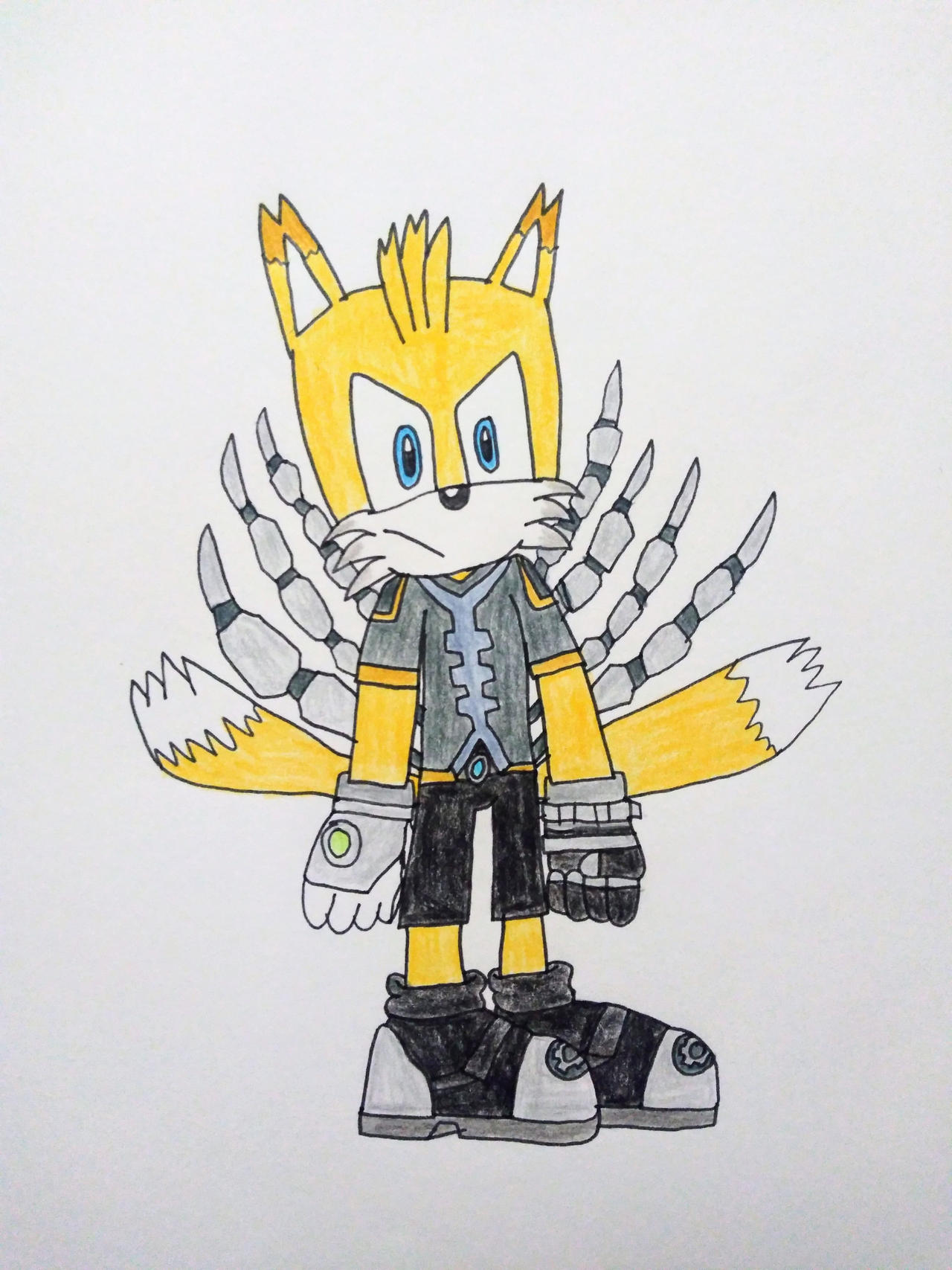 Angry Super Tails by S213413 on DeviantArt