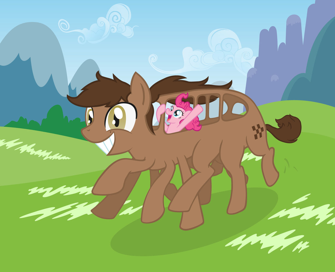 Pinkie and the Ponybus