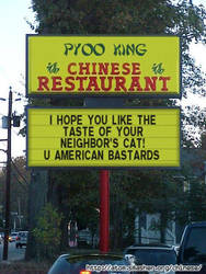 CHINESE RESTERAUNT SIGN