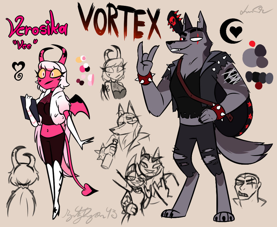 swap Vortex and Verosika by MysteryDragon13 on DeviantArt