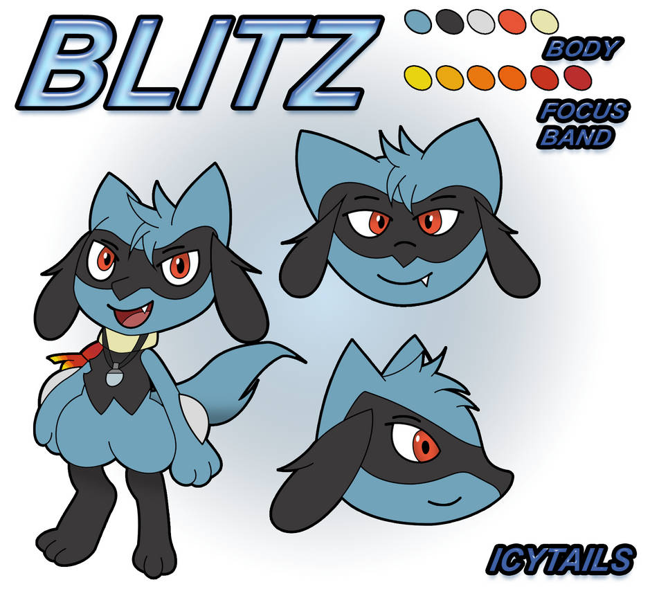 Blitz The Riolu by NickIcyTails on DeviantArt