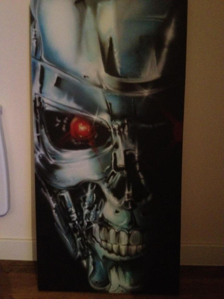terminator 2 by airbrushearl on DeviantArt