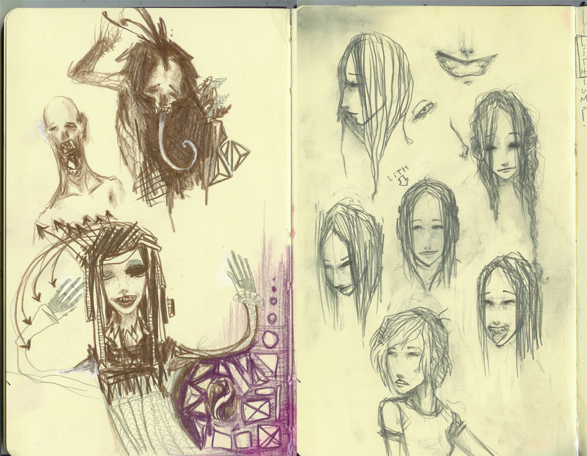 Humanoid doodles