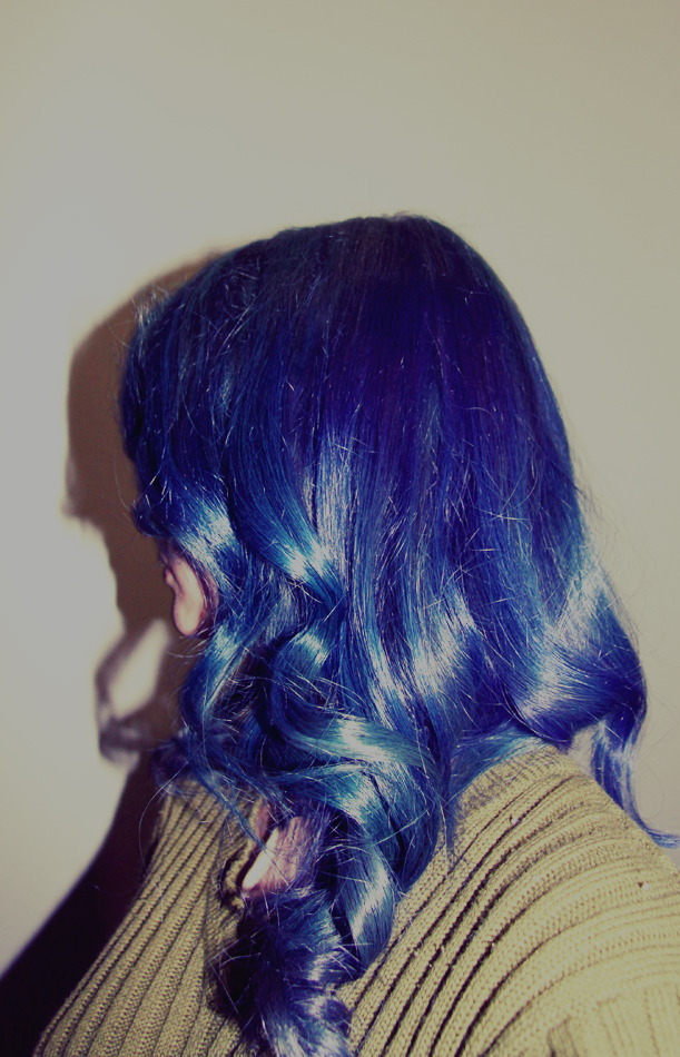 Blue hair