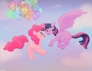 Pinkie found a way to always be by her side