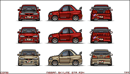 Nissan Skyline R34 GT-R by EC-designs on DeviantArt