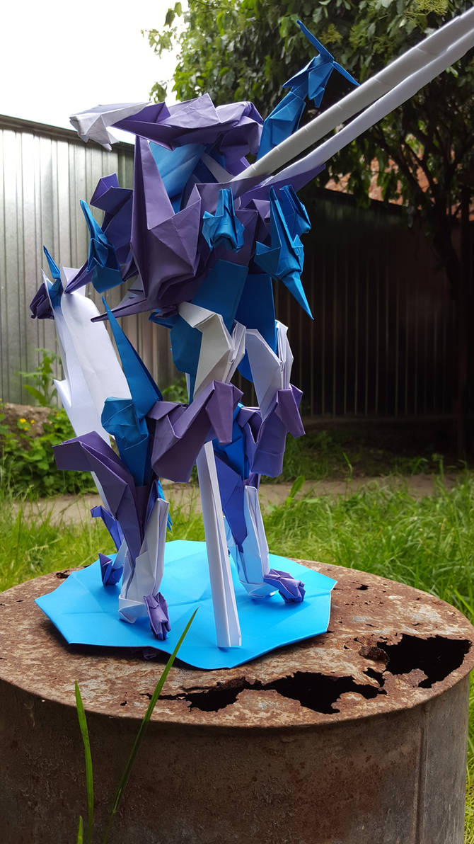 Origami Engine Origami World Engine MK II (Twin Cannon) B by UnfoldingBoyar on DeviantArt
