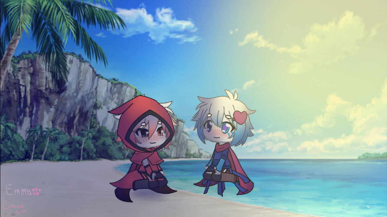 Ruby!Horror x Sapphire!Killer by Midnight-Demon-Cat on DeviantArt