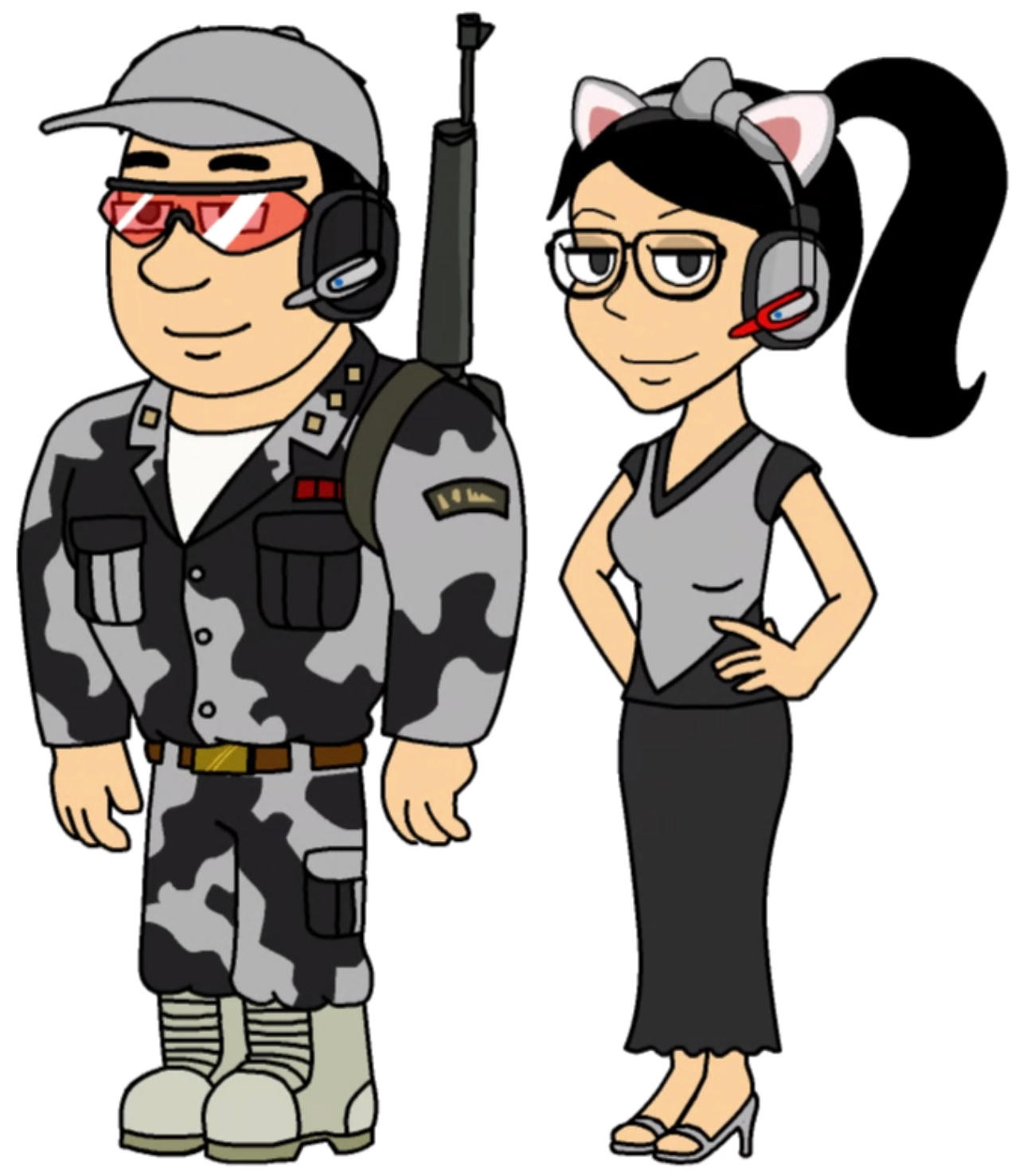 Shadow Barney's Parents In Comedy World by Azooz2662 on DeviantArt