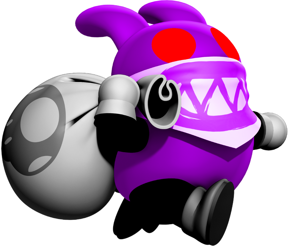 Dark Pink Nabbit by Azooz2662 on DeviantArt