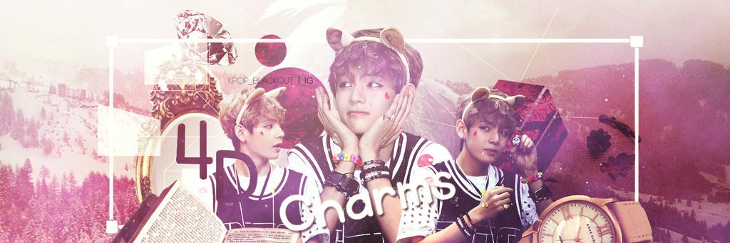 Taehyung Banner 4DCharms