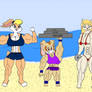 Request: Furry muscle beach