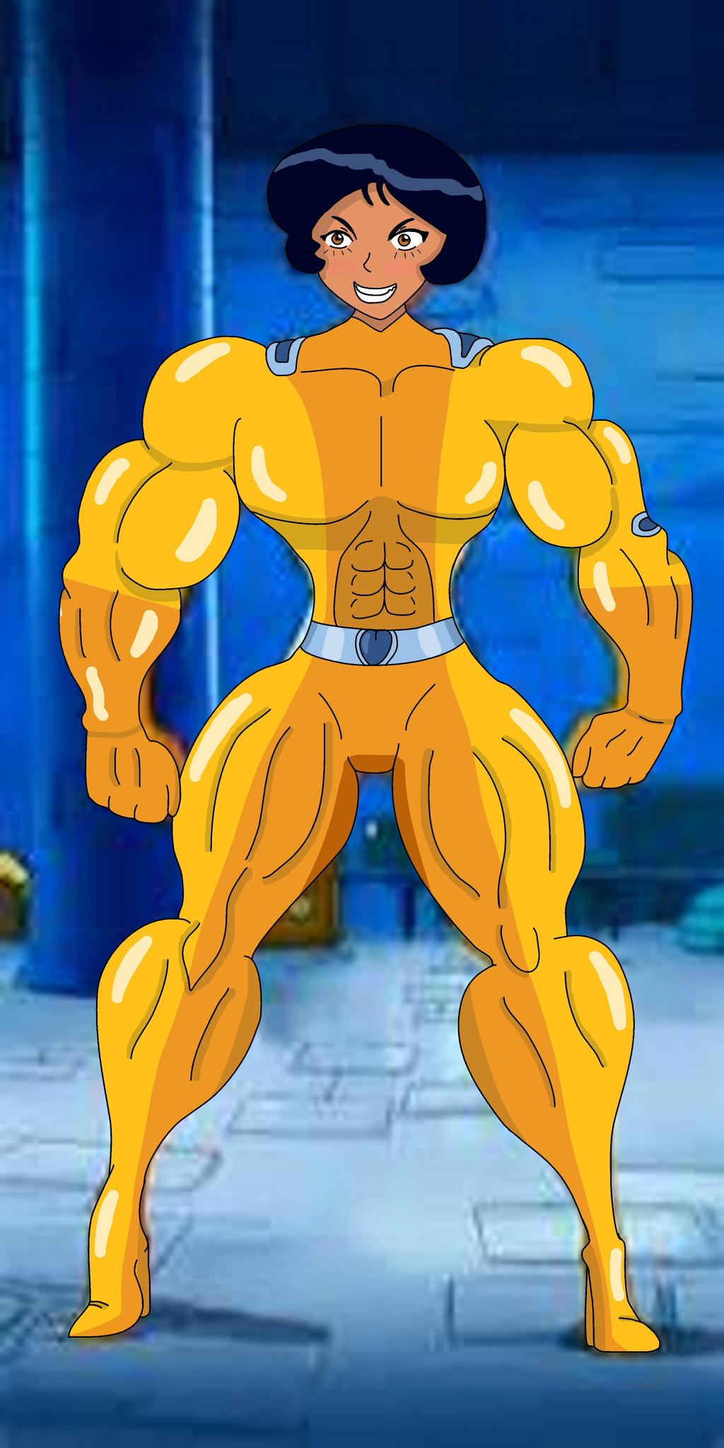 Buff Alex Min Alex buffed up by Mud--Man on DeviantArt