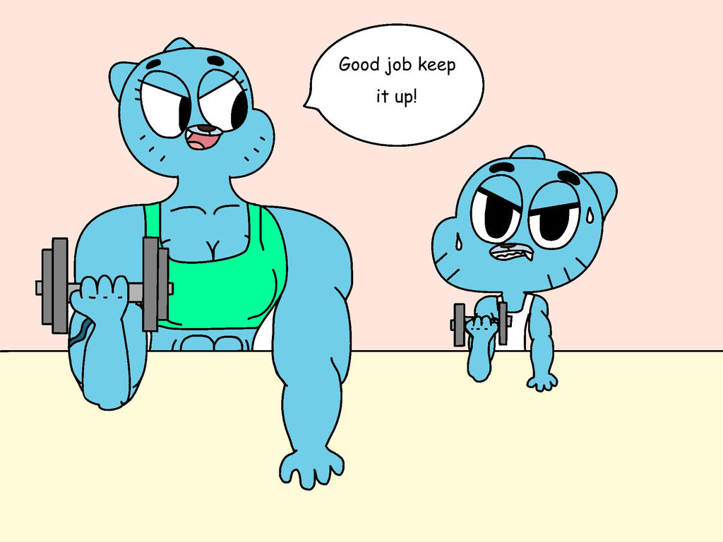 Gumball And Nicole Work Out Part 4 By Mud Man On DeviantArt gumball-and-nicole-work-out-part-4-by-mud-man-on-deviantart