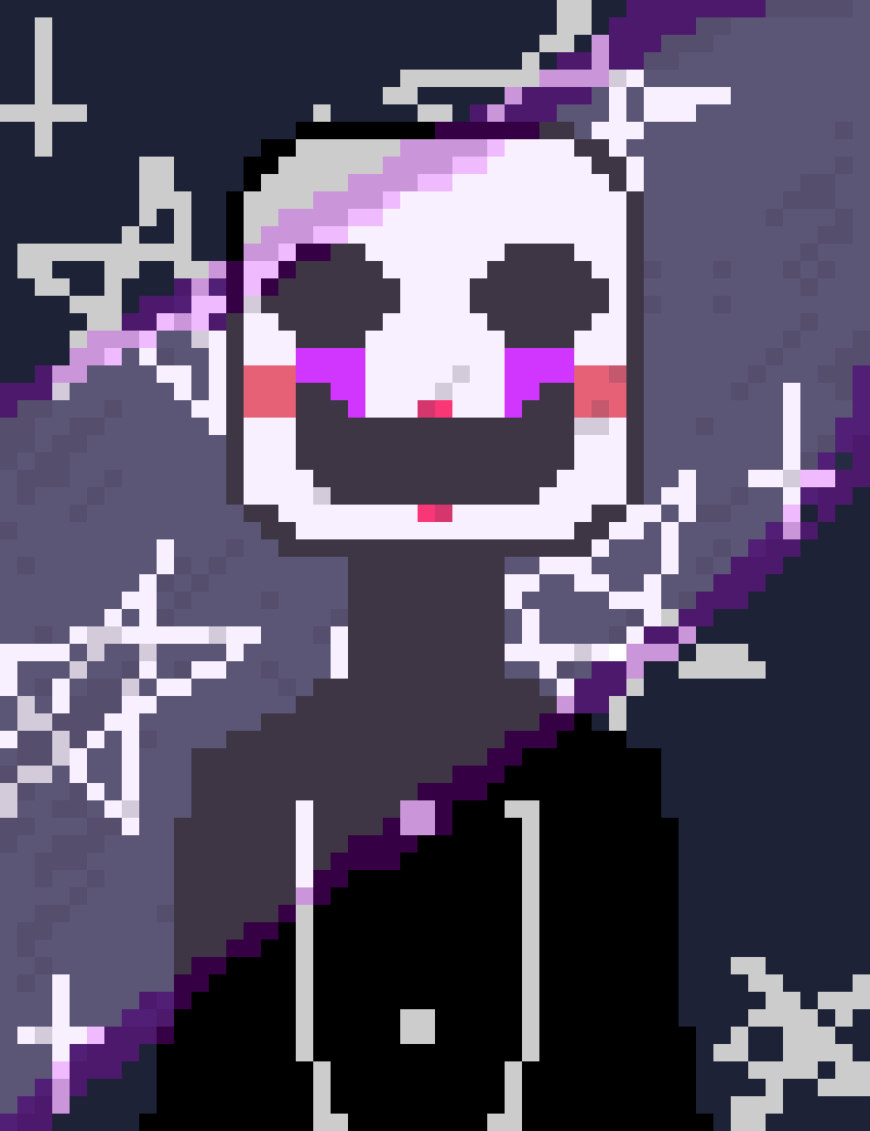 Fnaf puppet pixel art by rtt2009p on DeviantArt