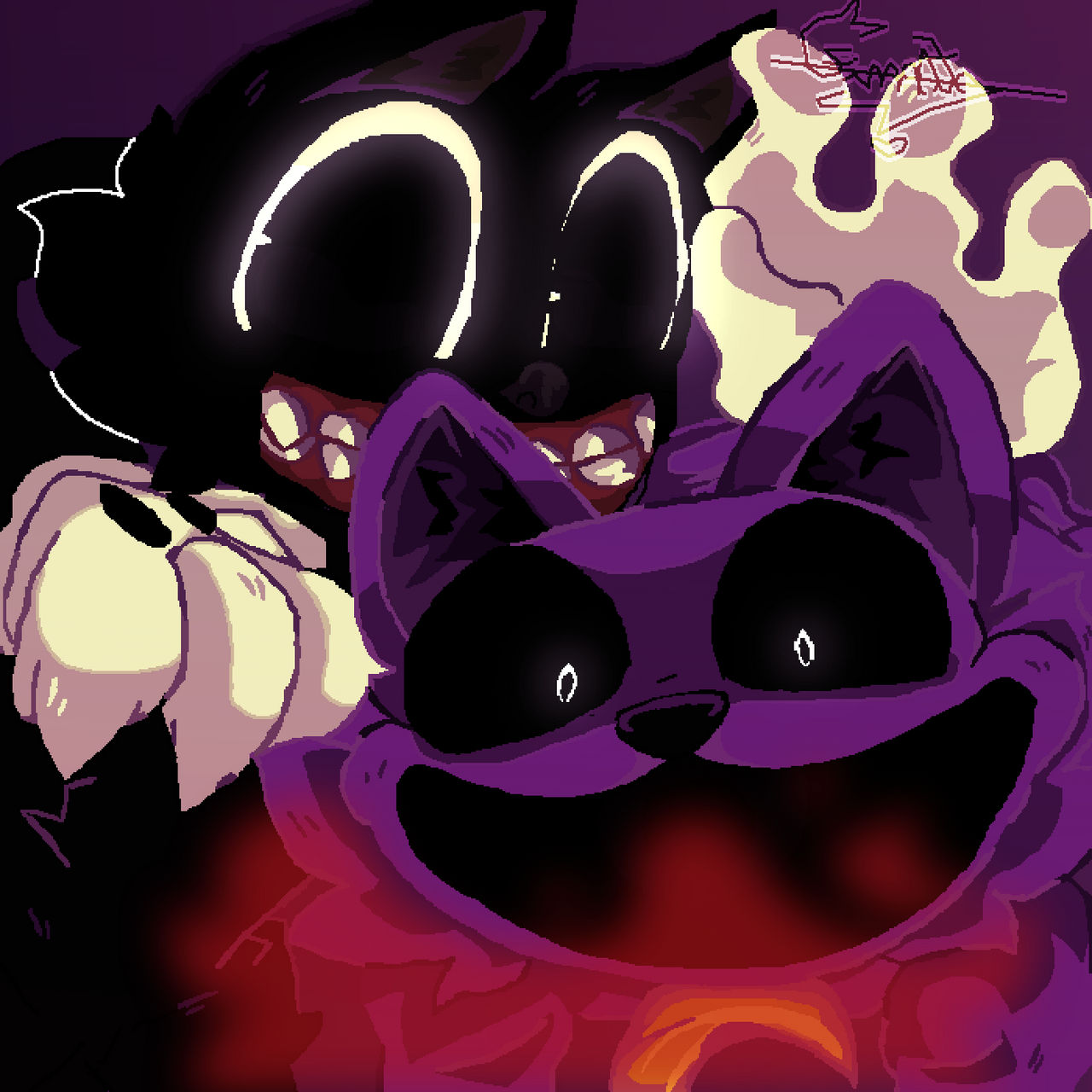 CatNap And Cartoon Cat Fanart By AP World On DeviantArt catnap-and-cartoon-cat-fanart-by-ap-world-on-deviantart