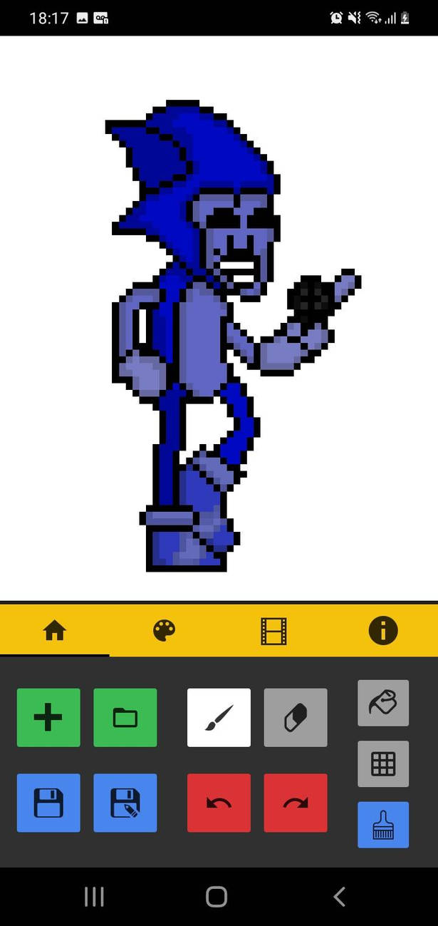 Sonic exe fan sprite  Majin, Desenhos, Anime