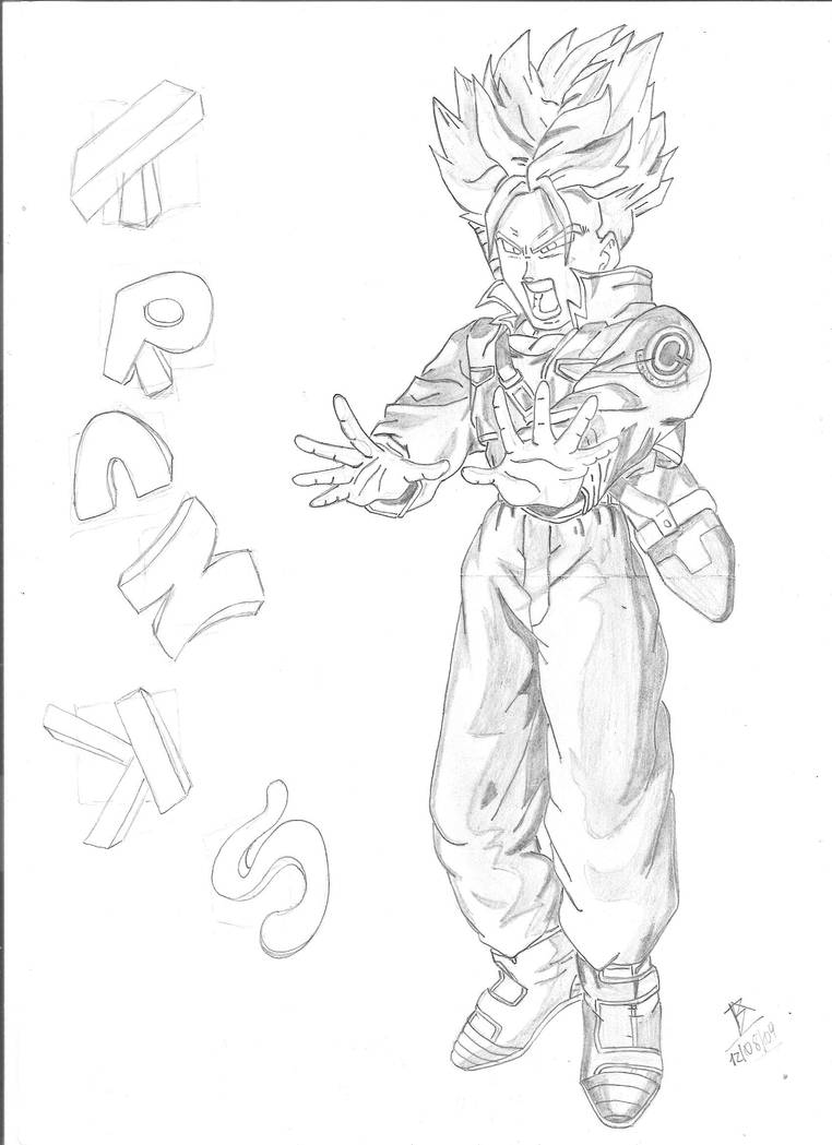 Trunks SS1 by tbaguga on DeviantArt