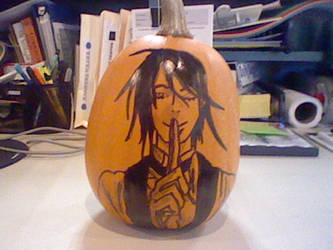 Sebastian Michaelis Halloween Pumpkin 2017