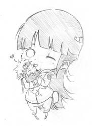 Naruhina-Plushie Cuddle