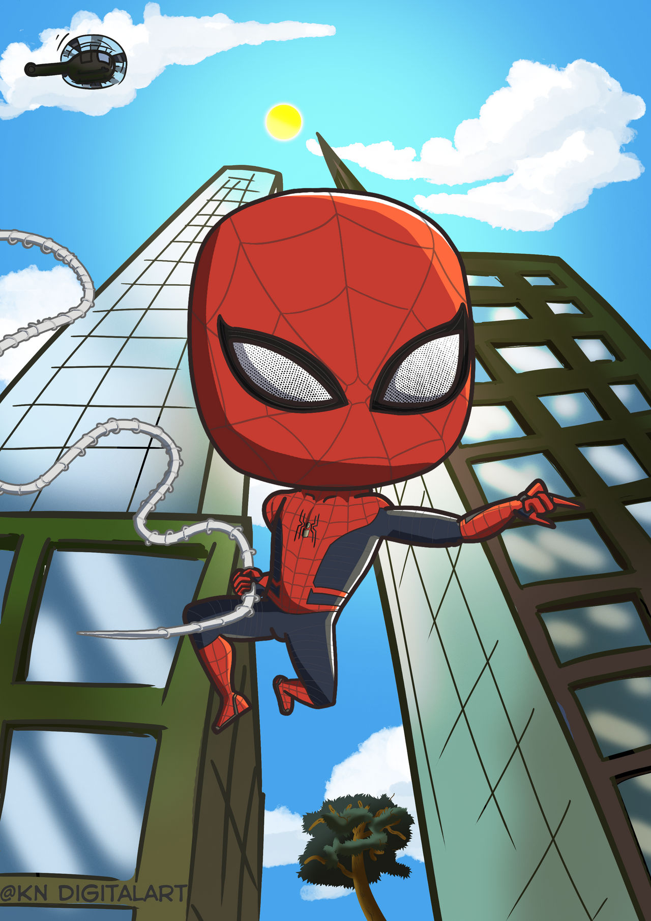 Spiderman simple illustration. by kennedywilieson on DeviantArt
