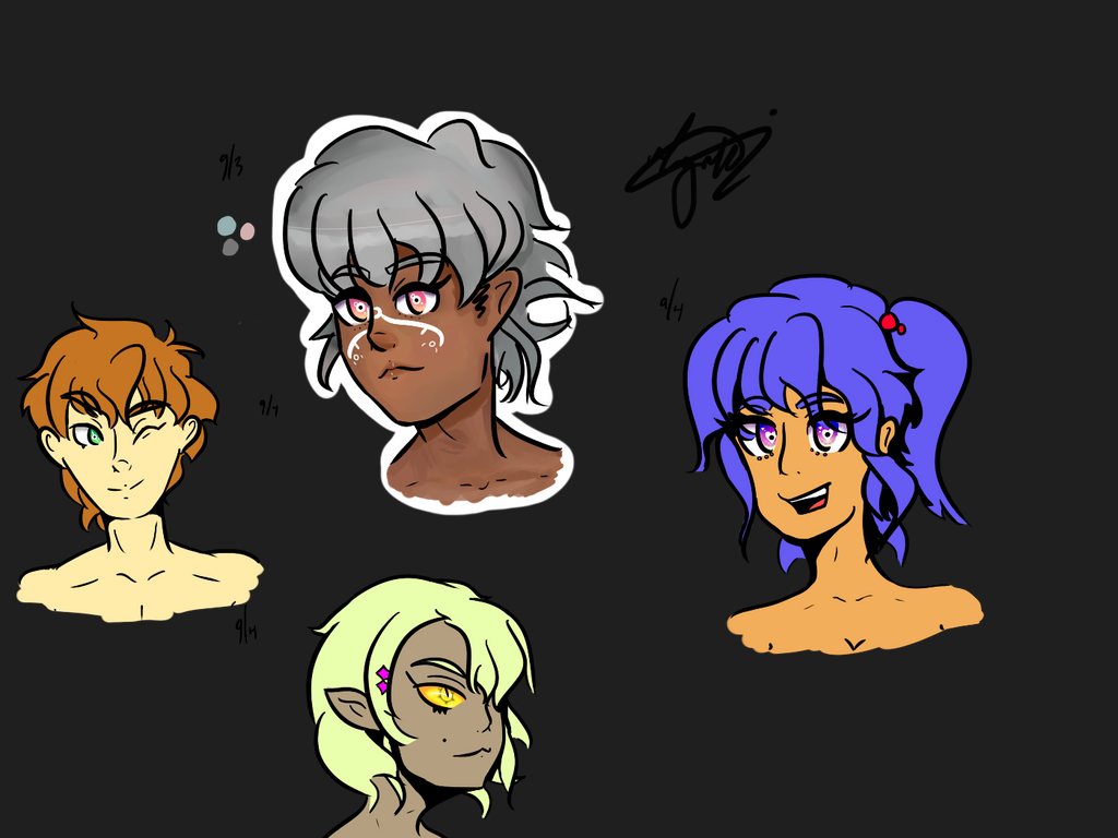 Oc Head Accessory concept oc heads by LynkiMM on DeviantArt