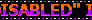 DISABLED IS NOT A BAD WORD blinkie // F2U