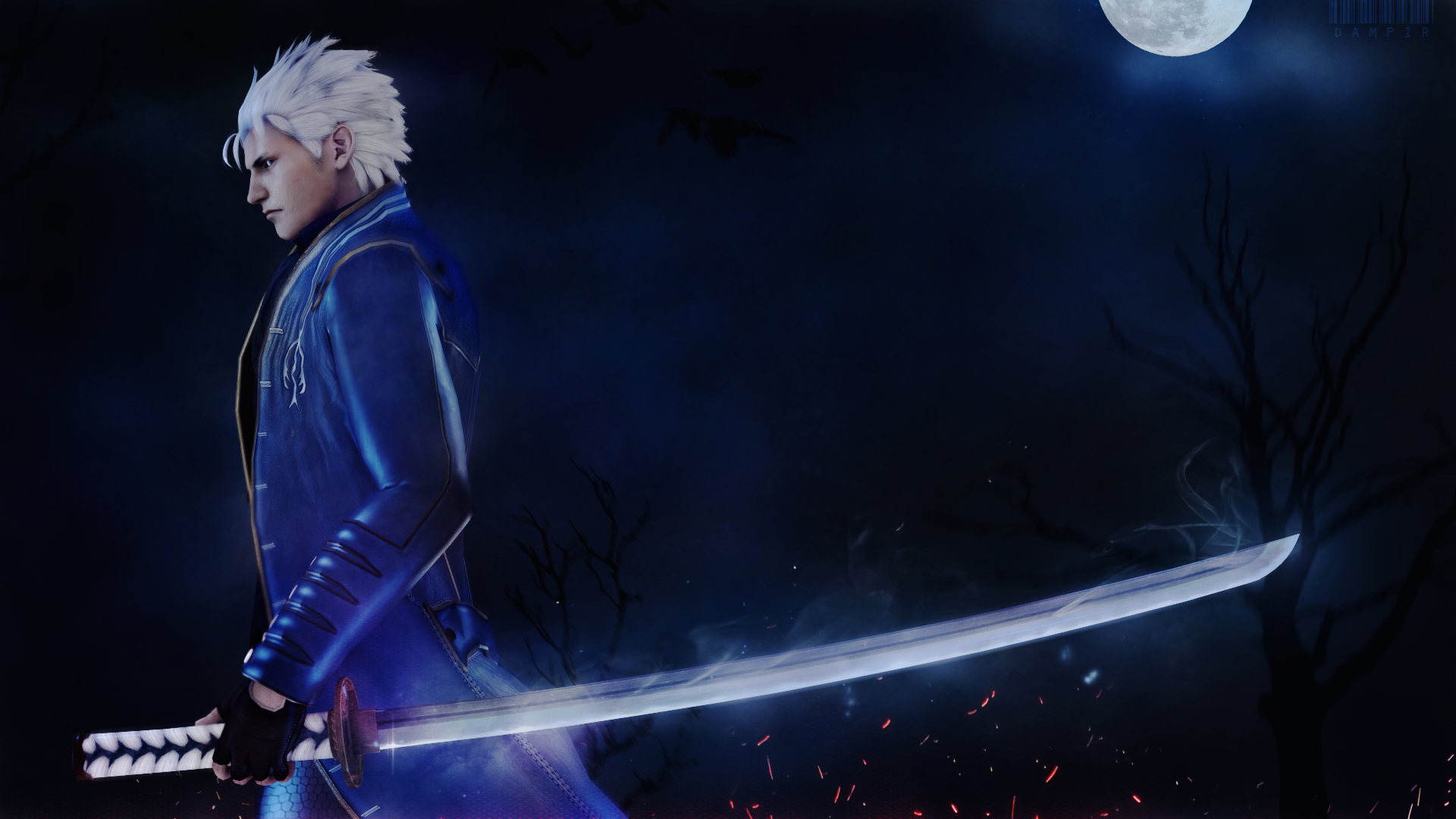 Vergil Sparda (DMC5) - Render by D4rkawaii on DeviantArt