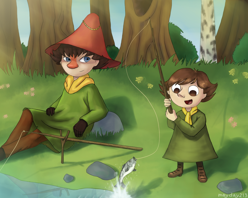 Fishing by mayday213 on DeviantArt