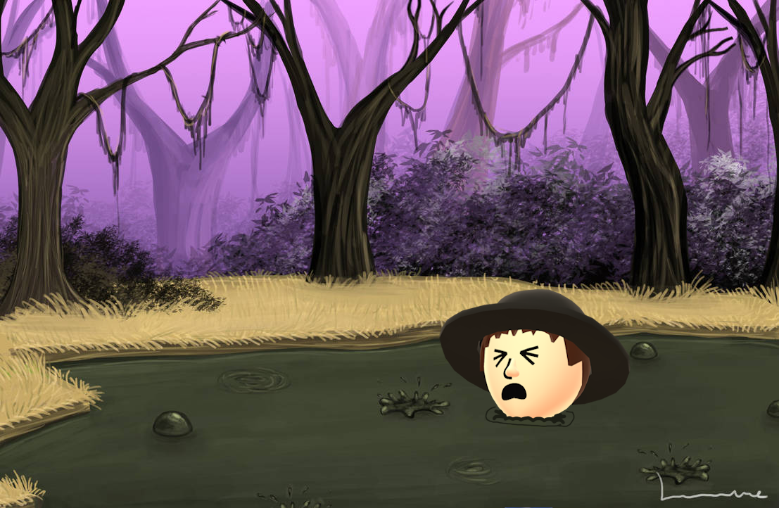 Just Me Slowing Sinking Into The Tar Pits by RonanJoex on DeviantArt