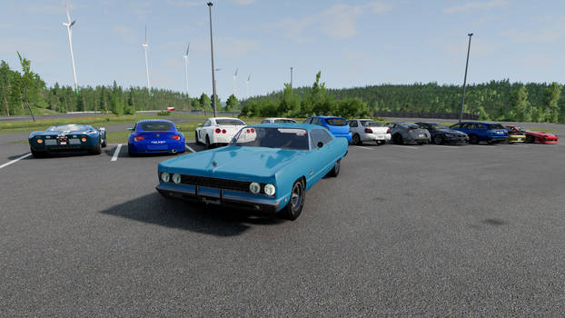 My Plymouth RoadRunner Asphalt X In Beamng