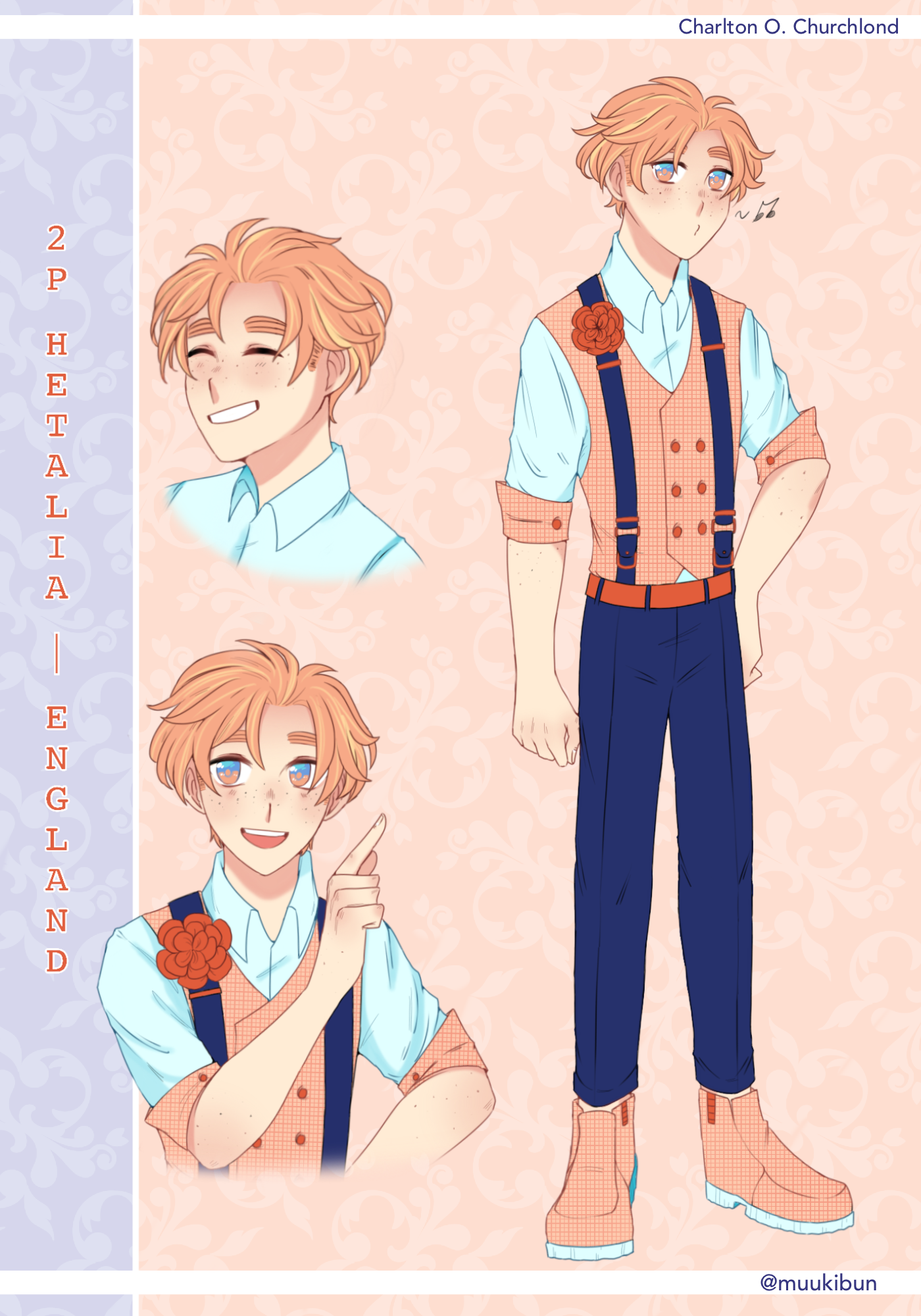 2p Hetalia England