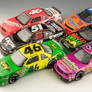 Days of Thunder 1/24 Scale Model Builds Set.